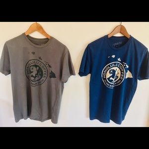 ⭐️PAIR OF T-SHIRTS HONOLULU COFFEE CO.⭐️